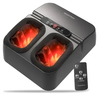 Produktbild von Mountrax Fußmassagegerät konstante 55°C Wärme Shiatsu bei Plantarfasziitis