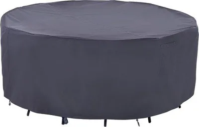 Produktbild von Tafelüberzug - wasserdicht - runder - grau - 128 x 71 cm