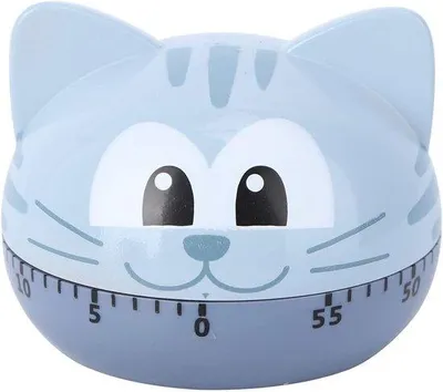 Immagine prodotto di Allecto - Timer da cucina meccanico a forma di gattino - Timer da cucina con