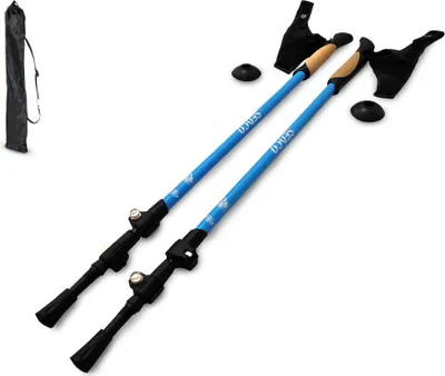 Produktbild von Trekkingstöcke TREKING 65-135 cm blau