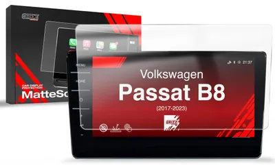 Produktbild von Matte Autodisplayfolie für Volkswagen Passat B8 Discover Pro, Grizz Protector