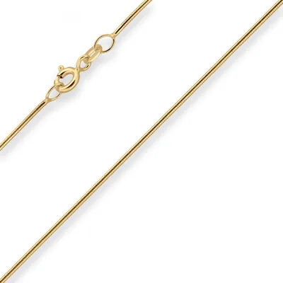 Immagine prodotto di Catena a serpente, collana in oro giallo 585, lunghezza 40 cm