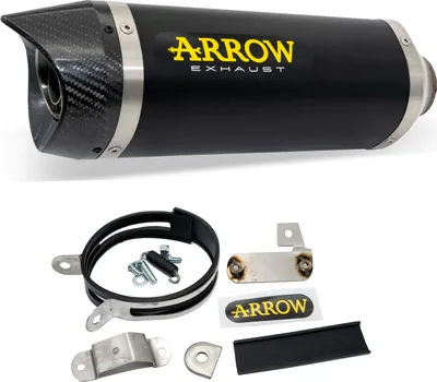 Produktbild von ARROW Street Thunder Slip-On Auspuff Aluminium und Endkappe für Yamaha XJ6 XJ6 Diversion