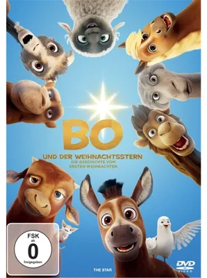 Produktbild von PLAION Bo und der Weihnachtsstern, Zeichentrickfilm/Cartoon, DVD, Deutsch, Englisch, Französisch, Spanisch, 83 min, The Star, Deutsch, Englisch, Französisch, Spanisch, Polnisch