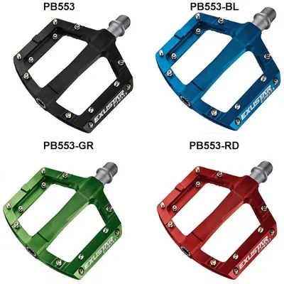 Zdjęcie produktu dla Pedały Exustar E-PB553 – czerwone PB553-RD