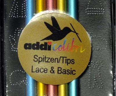 Sockenstricknadeln 15 cm 3,50 mm, 5er-Set, Metall, bunt