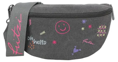 Produktbild von Fritzi aus Preußen Umhängetasche Bum Bag Limited Embro Fun Anthra dunkelbraun