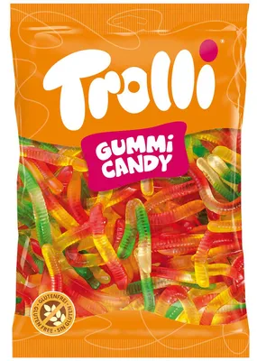 Produktbild von Trolli Fruchtige Würmer 1000g