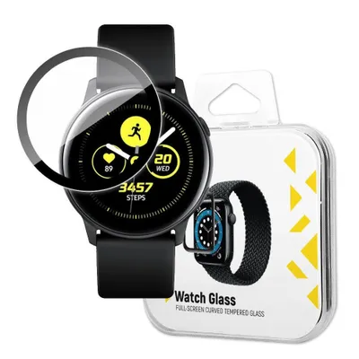 Image de MG Watch Glass verre de protection pour Samsung Galaxy Watch Active, noir