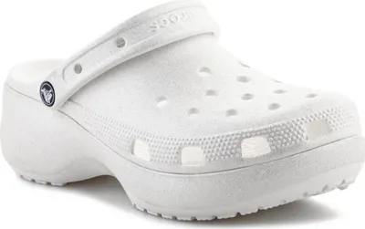 Zdjęcie produktu dla Buty Crocs Classic Platform Glitter Clog W Chalk 2072410WV