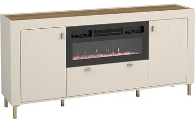 Obrázek produktu pro Komoda s krbem MOSSO 07K kašmír