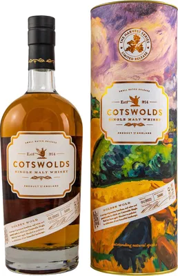 Produktbild von Cotswolds GOLDEN WOLD The Harvest Series Batch 01/2022 52,5% Vol. 0,7l in Geschenkbox