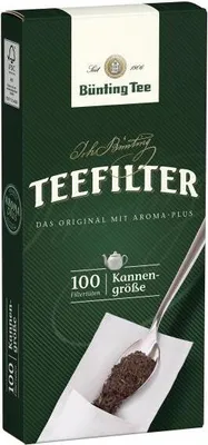 Produktbild von Bünting Teefilter mit Anfasslasche (100 St)