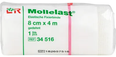 Zdjęcie produktu dla Bandaże Mollelast 8 cmx4 m białe 1 szt