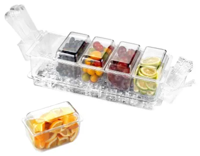 Produktbild von Gefrierbeständige Aufbewahrungsboxen mit 5 Fächern