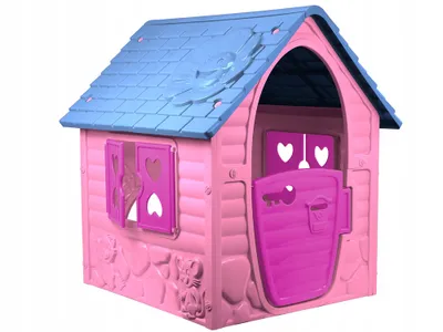 Image de Maison de jardin pour enfants 456 rose