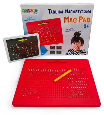 Zdjęcie produktu dla MagPad Big 714 kulek (1 szt.) Kolor: czerwony