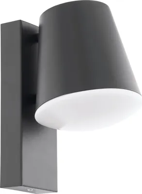 Produktbild von EGLO crosslink Außen-Wandlampe Caldiero-C, Smart Home Außenleuchte, Wandleuchte aus verzinktem Stahl und Kunststoff,Lampe, warmweiß, dimmbar, IP44