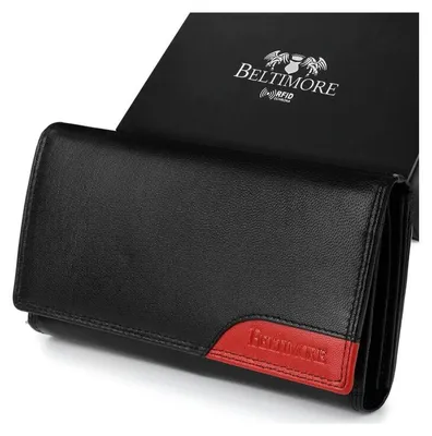 Obrázek produktu pro Beltimore 042 Dámská kožená peněženka RFiD černá