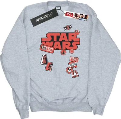 Produktbild von Star Wars - "The Last Jedi" Sweatshirt für Herren BI46192 (3XL) (Grau)