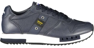 Produktbild von Herren Sportschuh Blau: Stylisch mit Kontrastdetails & Innensohle