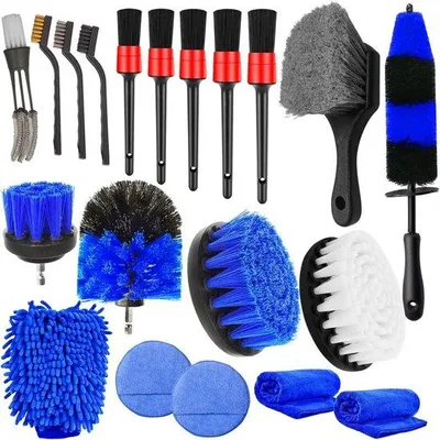 Produktbild von Famanu Reinigungsbürsten-Set 20-teilig - Universelle Reinigungslösungen