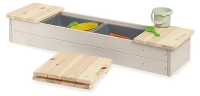 Produktbild von Sandkasten 'Hedda', beige/natur