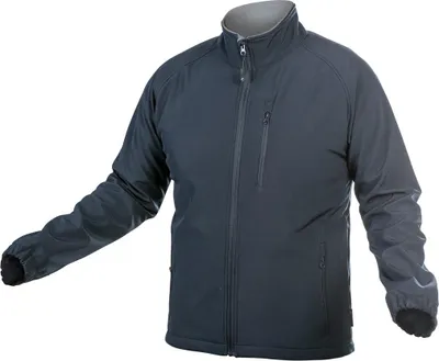 Produktbild von Högert wasserabweisende Softshelljacke "Biese" Dunkelblau XXXL