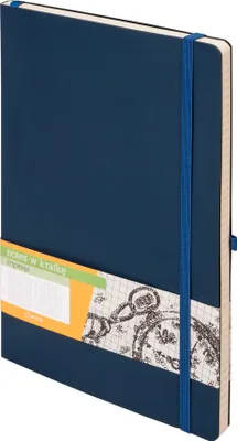 Zdjęcie produktu dla Notes A5 Kratka Impresja granatowy