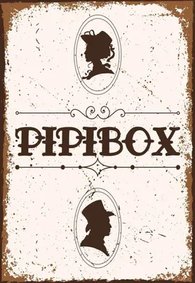 Produktbild von vianmo Holzschild 30x20 cm Pipibox