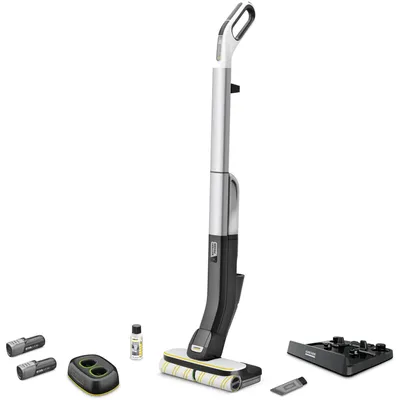 Immagine prodotto di Kärcher FC 4-4 1.056-400.0 Stick vacuum Battery Dry&wet Bagless Black  Grey 2.5 Ah