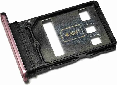 Produktbild von Simkartenhalter passend für Honor 50 (NTH-AN00), Dual-Nano-SIM Karten Fach, Originalersatz, Rot