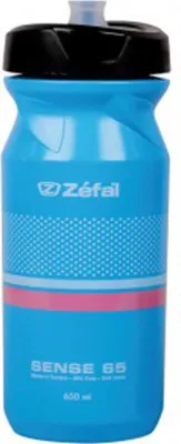 Produktbild von Zefal Sense M65 Trinkflasche – blau/rosa + weiß neu 155J
