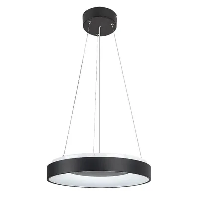 Obrázek produktu pro Kruhový lustr LED 38W barva černá 72001 Ceilo Rabalux