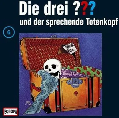Produktbild von Die drei ??? 6 und der sprechende Totenkopf (drei Fragezeichen) CD