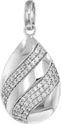 trendor 80180 Silber Zirkonia Anhänger 1
