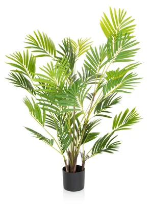 Obrázek produktu pro hjh OFFICE umělá rostlina ARECA I umělá rostlina palma výška 120,0 cm dekorace