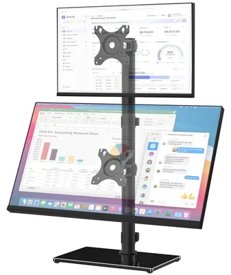 Produktbild von Freistehende Monitorhalterung mit Höhenverstellung