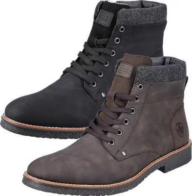 Produktbild von Rieker Herren Schnürstiefelette Warmfutter 33640, Größe:42 EU, Farbe:Braun