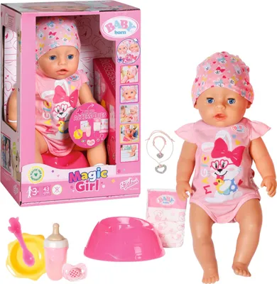 Produktbild von BABY born 835005, Babypuppe, Weiblich, 3 Jahr(e), Junge/Mädchen, 430 mm, 1,59 kg