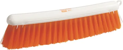 Produktbild von haug bürsten - Mehlbesen Antibakteriell Weiß / Orange - Maße ca. 290x30x55mm - 82106