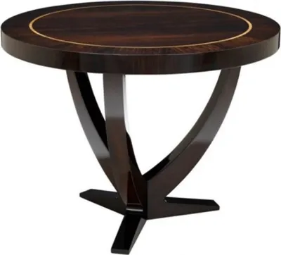 Produktbild von Casa Padrino Designer Luxus Mahagoni Esstisch 100 x H. 76 cm - Hotel Tisch Möbel