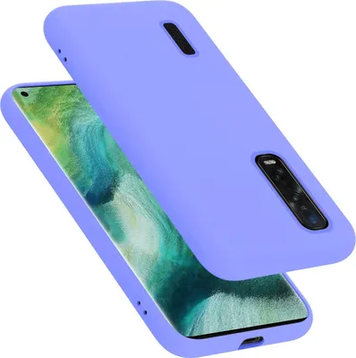 Produktbild von Cadorabo Schutzhülle für Oppo FIND X2 PRO Hülle in Lila Handyhülle Case Cover TPU Etui