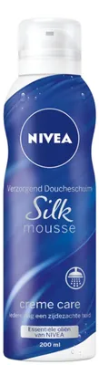 Produktbild von 12x Nivea Shower Silk Mousse Creme Care 200 ml