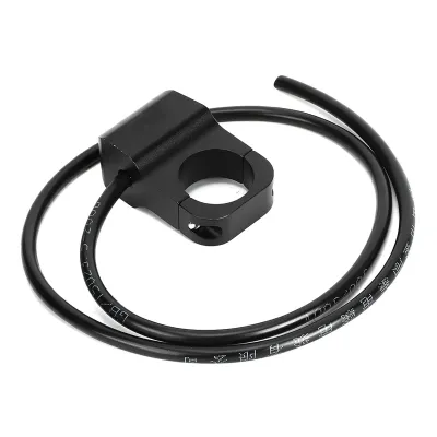 Obrázek produktu pro 12V 25mm/0,98in Vodotěsné LED reflektory z nerezové oceli Spínač řídítek pro motocykly ATV černá