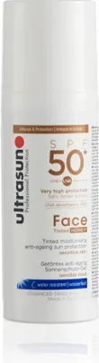 Produktbild von Ultrasun Face Spf50+ Getöntes Honig Fluid 40 ml