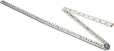Obrázok produktu pre Presné merania – 1 m plastová ABS pravítka na spracovanie dreva