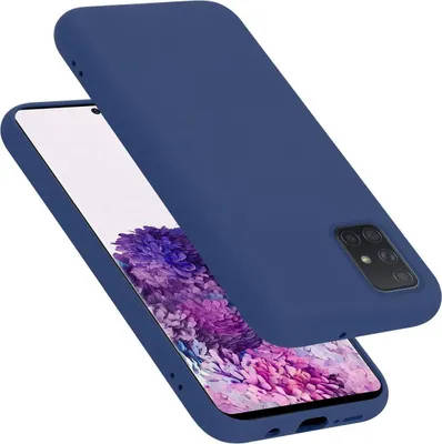 Obrázek produktu pro Cadorabo ochranné pouzdro pro Samsung Galaxy A51 5G modré pouzdro na mobilní telefon kryt TPU pouzdro