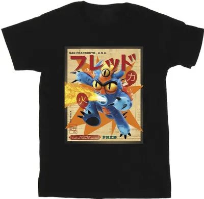 Produktbild von Disney - "Big Hero 6" T-Shirt für Herren BI49345 (3XL) (Schwarz)