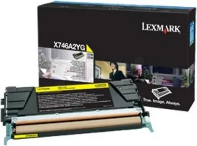 Immagine prodotto di Lexmark X746A3 Y cartuccia toner 1 pz Originale Giallo
